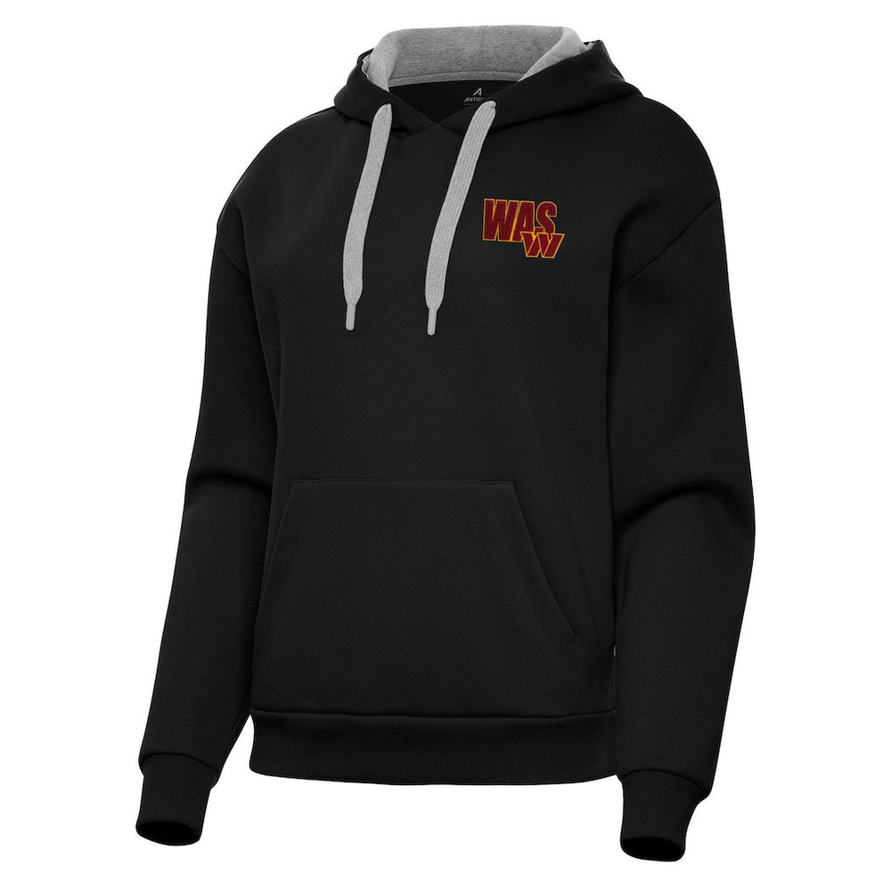 Washington Commanders Antigua Women's Victory Pullover Hoodie - Black outlet