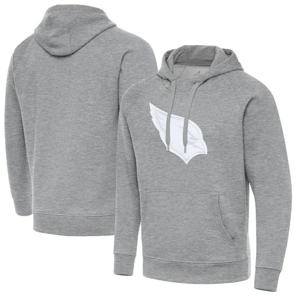 Arizona Cardinals Antigua Victory Pullover Hoodie - Heather Gray outlet