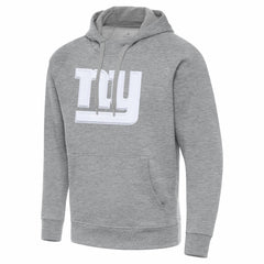 New York Giants Antigua Victory Pullover Hoodie - Heather Gray cheap