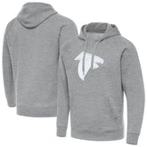 Atlanta Falcons Antigua Victory Pullover Hoodie - Heather Gray cheap