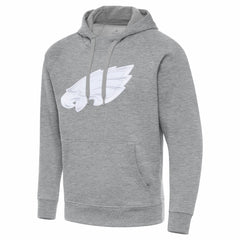 Philadelphia Eagles Antigua Victory Pullover Hoodie - Heather Gray cheap