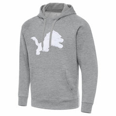Detroit Lions Antigua Victory Pullover Hoodie - Heather Gray on sale