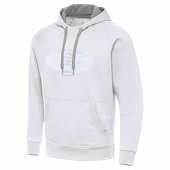 San Francisco 49ers Antigua Victory Pullover Hoodie - White on sale