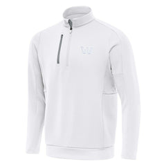 Washington Commanders Antigua Generation Quarter-Zip Jacket - White for sale