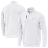 Miami Dolphins Antigua Generation Quarter-Zip Jacket - White cheap