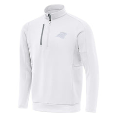 Carolina Panthers Antigua Generation Quarter-Zip Jacket - White on sale