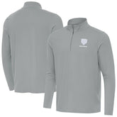 Chicago Bears Men's Antigua Intent Quarter-Zip Jacket - Gray sale
