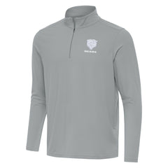 Chicago Bears Men's Antigua Intent Quarter-Zip Jacket - Gray sale