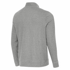 Jacksonville Jaguars Antigua Subtle Quarter-Zip Jacket - Heather Gray cheap