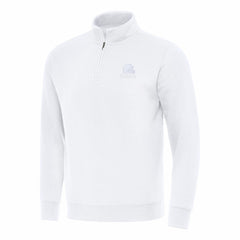 Cleveland Browns Antigua Victory Quarter-Zip Top - White on sale
