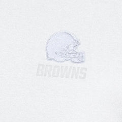 Cleveland Browns Antigua Victory Quarter-Zip Top - White on sale