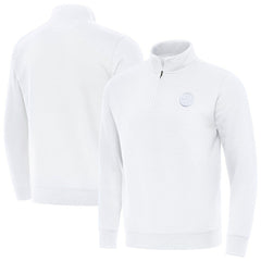 Pittsburgh Steelers Antigua Victory Quarter-Zip Top - White on sale