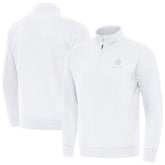 New Orleans Saints Antigua Victory Quarter-Zip Top - White sale