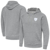 Las Vegas Raiders Antigua Victory Pullover Hoodie - Heather Gray outlet