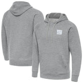 New York Giants Antigua Victory Pullover Hoodie - Heather Gray discount