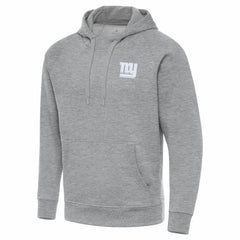New York Giants Antigua Victory Pullover Hoodie - Heather Gray discount