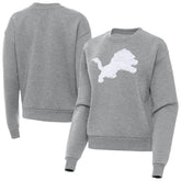 Detroit Lions Antigua Women's Victory Pullover Sweatshirt - Heather Gray sale