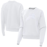 Detroit Lions Antigua Women's Victory Pullover Sweatshirt - White sale