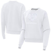 Chicago Bears Antigua Women's Victory Pullover Sweatshirt - White cheap