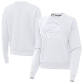 Green Bay Packers Antigua Women's Victory Pullover Sweatshirt - White sale