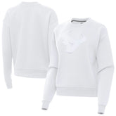 Houston Texans Antigua Women's Victory Pullover Sweatshirt - White online