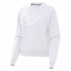 Houston Texans Antigua Women's Victory Pullover Sweatshirt - White online