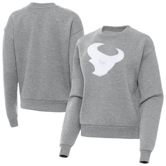Houston Texans Antigua Women's Victory Pullover Sweatshirt - Heather Gray on sale