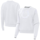 Indianapolis Colts Antigua Women's Victory Pullover Sweatshirt - White outlet