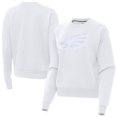 Philadelphia Eagles Antigua Women's Victory Pullover Sweatshirt - White discount