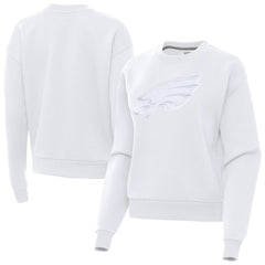 Philadelphia Eagles Antigua Women's Victory Pullover Sweatshirt - White discount