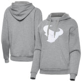 Houston Texans Antigua Women's Victory Pullover Hoodie - Heather Gray on sale
