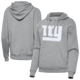 New York Giants Antigua Women's Victory Pullover Hoodie - Heather Gray sale