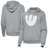 Las Vegas Raiders Antigua Women's Victory Pullover Hoodie - Heather Gray discount