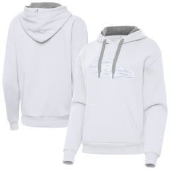 Baltimore Ravens Antigua Women's Victory Pullover Hoodie - White discount