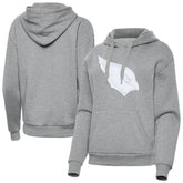Arizona Cardinals Antigua Women's Victory Pullover Hoodie - Heather Gray sale