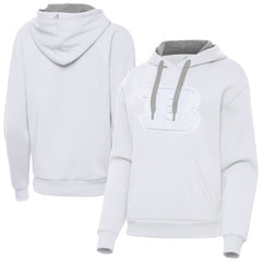 Cincinnati Bengals Antigua Women's Victory Pullover Hoodie - White cheap