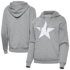 Dallas Cowboys Antigua Women's Victory Pullover Hoodie - Heather Gray sale