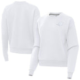 Miami Dolphins Antigua Women's Victory Crew Pullover Sweatshirt - White outlet