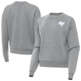 Tampa Bay Buccaneers Antigua Women's Victory Crew Pullover Sweatshirt - Heather Gray online