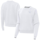 Dallas Cowboys Antigua Women's Victory Crew Pullover Sweatshirt - White cheap