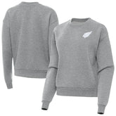 Arizona Cardinals Antigua Women's Victory Crew Pullover Sweatshirt - Heather Gray cheap