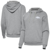 Baltimore Ravens Antigua Women's Victory Pullover Hoodie - Heather Gray discount