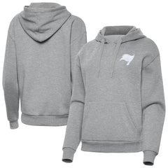 Tampa Bay Buccaneers Antigua Women's Victory Pullover Hoodie - Heather Gray outlet