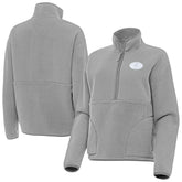 San Francisco 49ers Antigua Women's Figure Half-Zip Sweatshirt - Gray discount