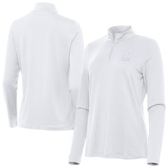 Cincinnati Bengals Antigua Women's Reprocess Quarter-Zip Top - White sale