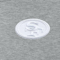 San Francisco 49ers Antigua Women's Victory Crew Pullover Sweatshirt - Heather Gray online
