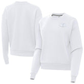 San Francisco 49ers Antigua Women's Victory Crew Pullover Sweatshirt - White online