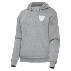 Las Vegas Raiders Antigua Women's Victory Pullover Hoodie - Heather Gray discount