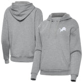 Detroit Lions Antigua Women's Victory Pullover Hoodie - Heather Gray on sale