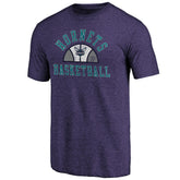 Charlotte Hornets Purple Half Classic Tri-Blend T-Shirt for sale